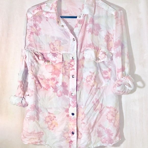 Anthropologie Sanctuary Button Down Shirt - Picture 1 of 8